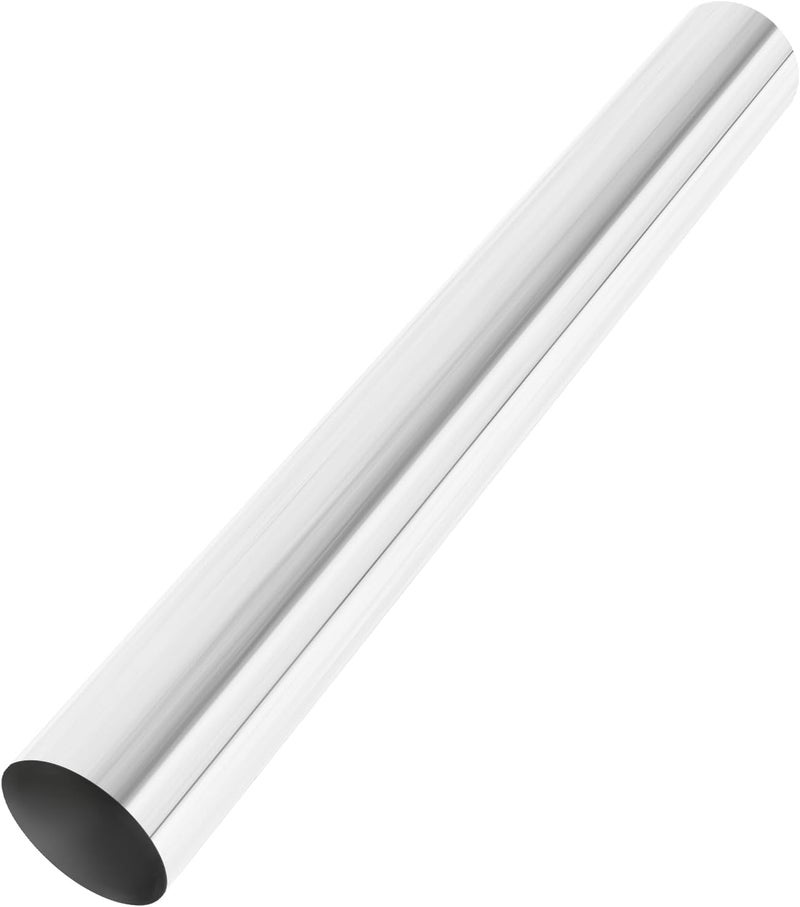 STMGW 5 Inch Straight DIY Custom Mandrel Exhaust Pipe Tube Pipe, 39.3 Inch Length, 5'' OD Mandrel Straight Pipe, T304 Stainless Steel, Universal Fitment - Image 1